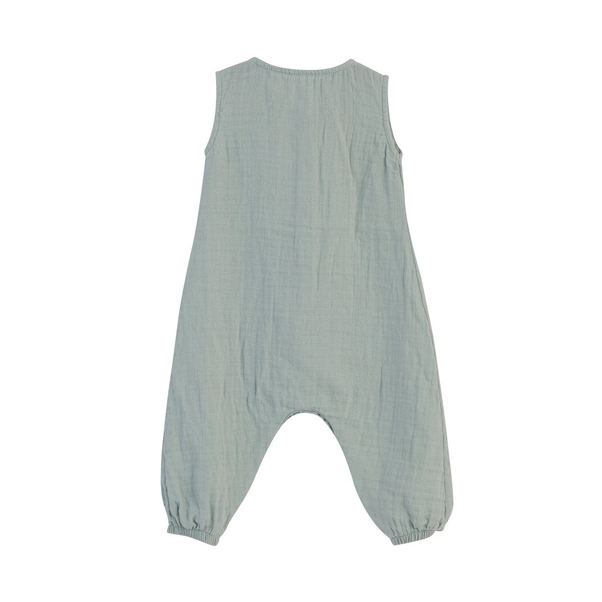 OrganicEra Bio-Musselin-Overall, Aqua