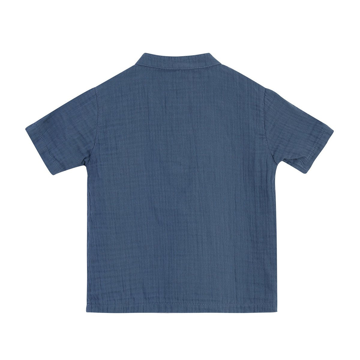 OrganicEra Bio-Musselin-Hemd, Indigo