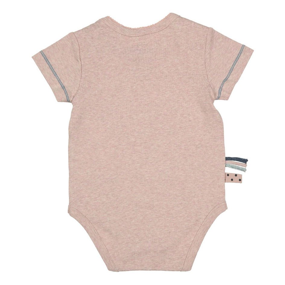 OrganicEra Bio-Baby-S/S-Bodysuit, Rose