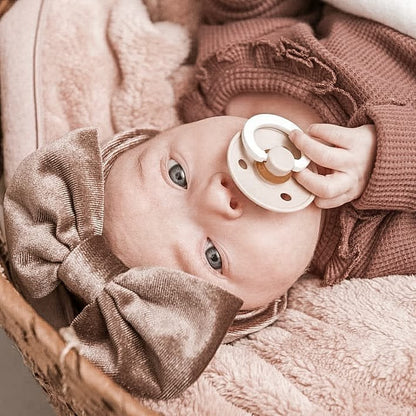 Livia Haarband Samtschleife Taupe | 0-4 Jahre | Mai Mays