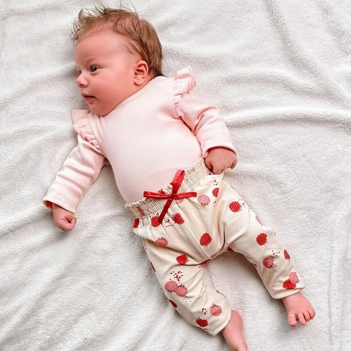 Bella Legging Rüschen Himbeeren | Mai Mays