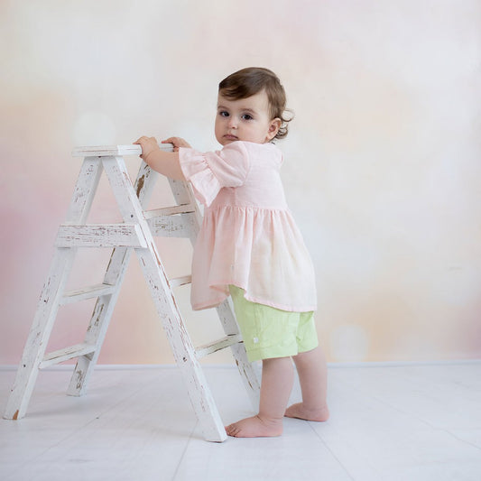 OrganicEra Bio-Hanf-Babybluse, Rose