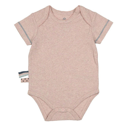 OrganicEra Bio-Baby-S/S-Bodysuit, Rose