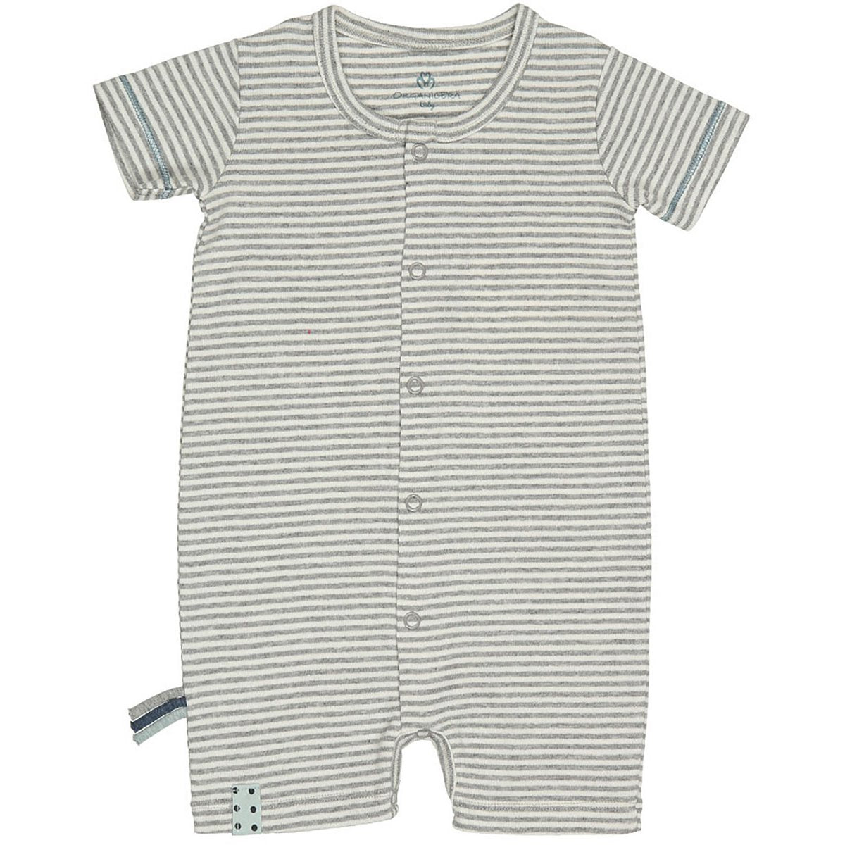 OrganicEra Organic Baby Strampler, Grau