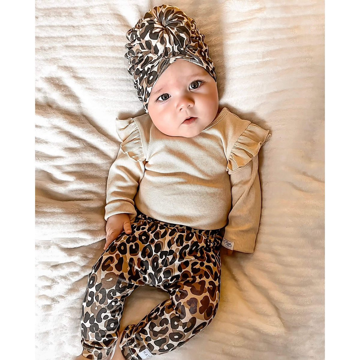 May Mays | Lilly Baby-Leggings | Leopardenbraun