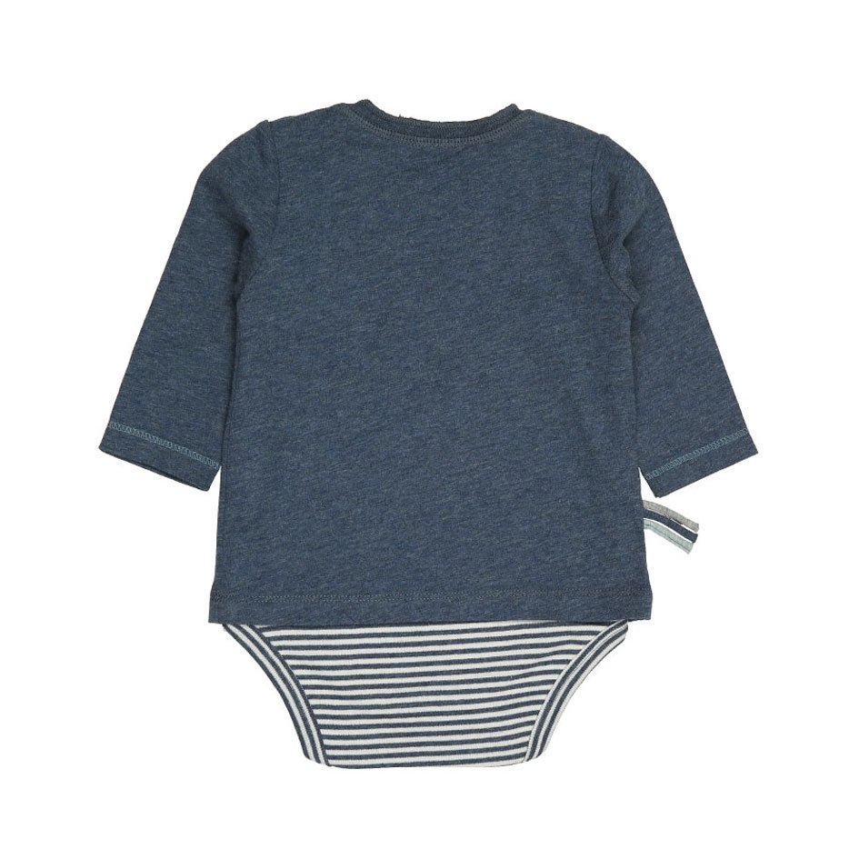 OrganicEra Organic Baby L/S T-Shirt-Body, Indigo
