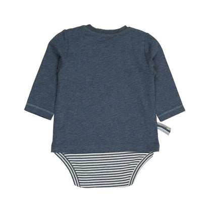 OrganicEra Organic Baby L/S T-Shirt-Body, Indigo