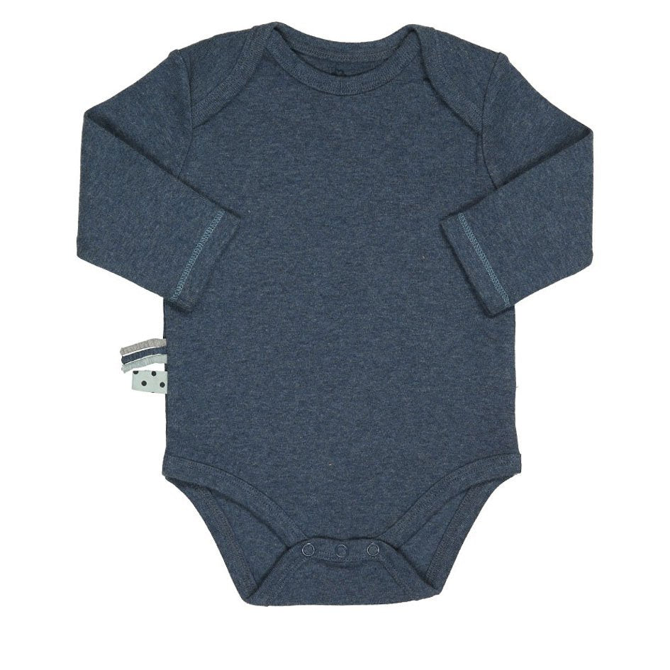OrganicEra Bio-Baby-L/S-Bodysuit, Indigo
