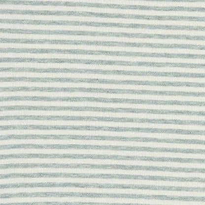 OrganicEra Organic Baby L/S Kimono-Body, Aqua Striped