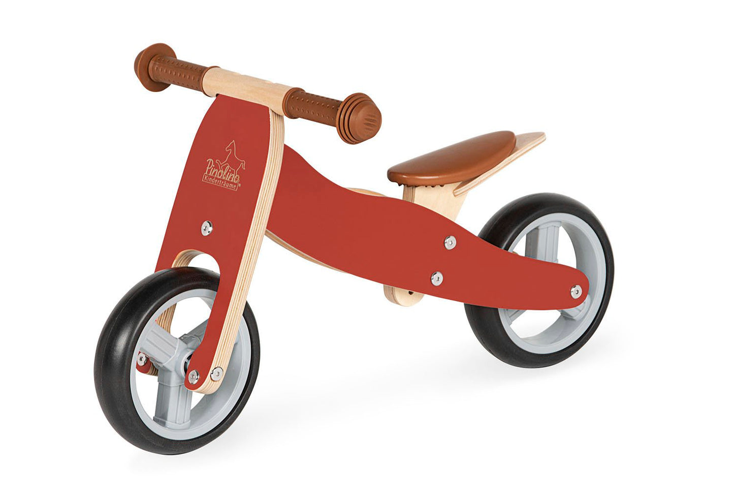 Mini-Dreirad 'Charlie', rot/natur