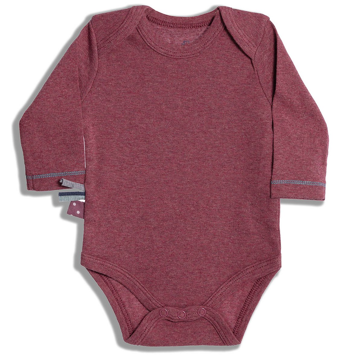 OrganicEra Organic Baby L/S Body, Bordeaux