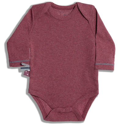OrganicEra Organic Baby L/S Body, Bordeaux