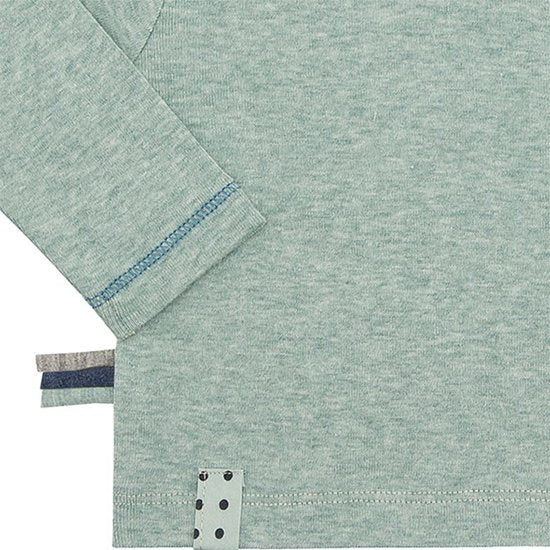 OrganicEra Organic Baby L/S T-Shirt, Aqua
