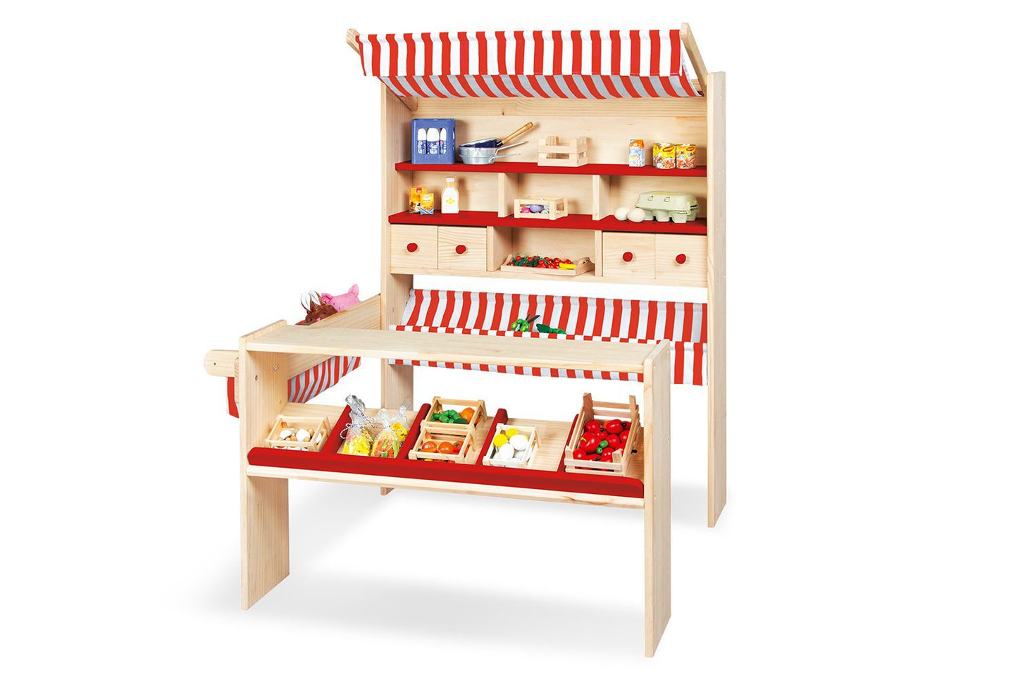Pinolino Marktstand 'Lucy', rot