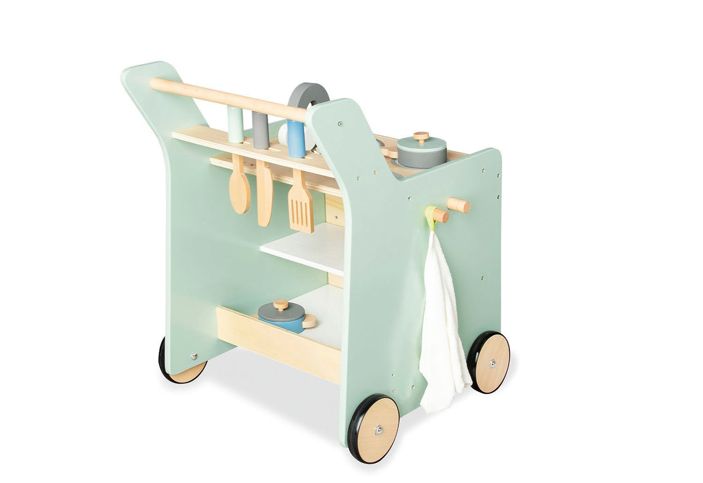 Kinderküche 'Kalle', pastellgrün