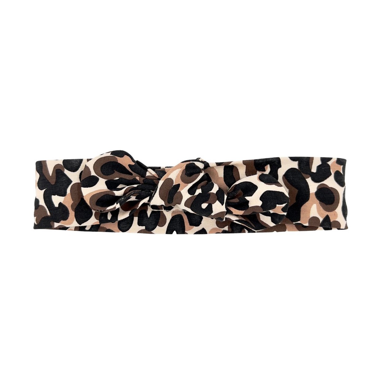 May Mays | Lilly Haarband | Geknoteter Leopard | 0-4 Jahre