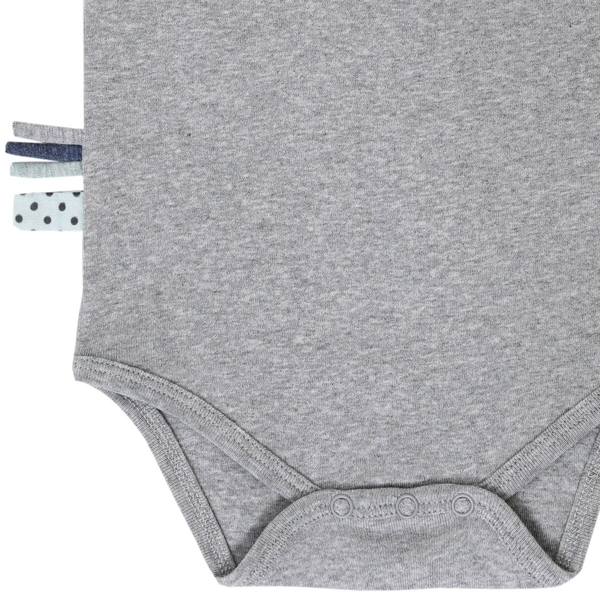 OrganicEra Organic Baby S/S Body, Grau
