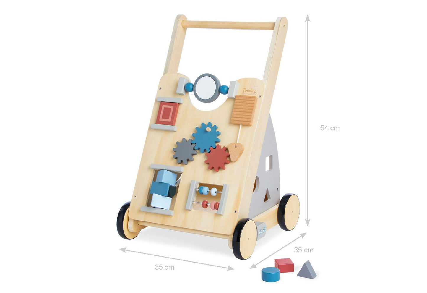 Pinolino Kinderträume-Activity Walker 'Titus', grau