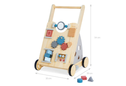 Pinolino Kinderträume-Activity Walker 'Titus', grau