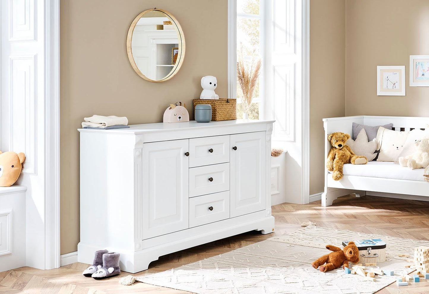Wickelkommode 'Emilia' extra breit