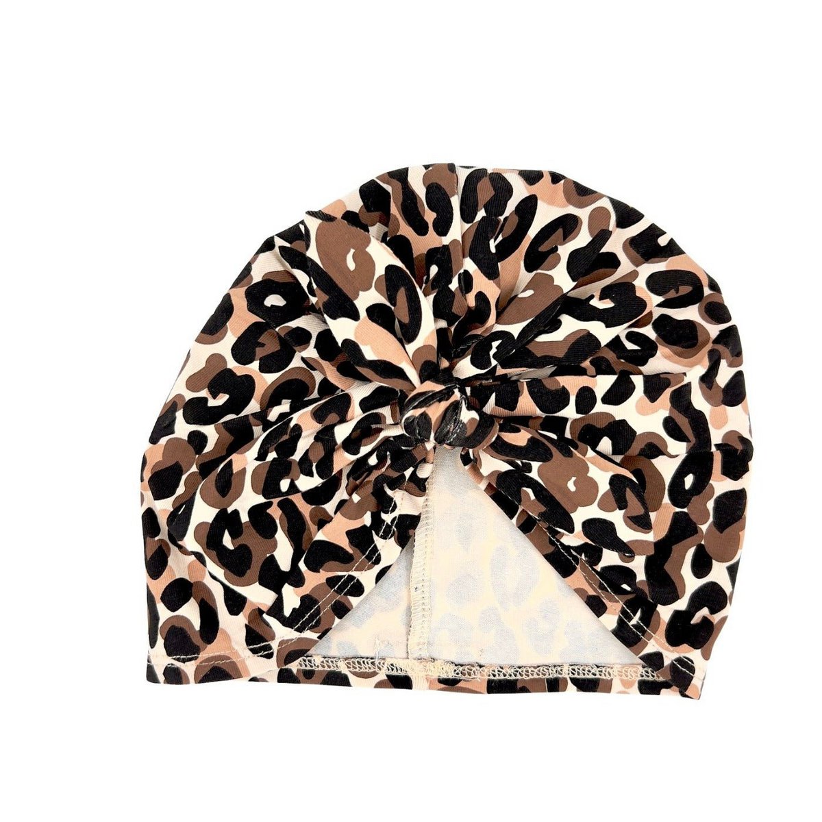 May Mays | Lilly Babymütze | Schleife Leopard | 0-2 Jahre