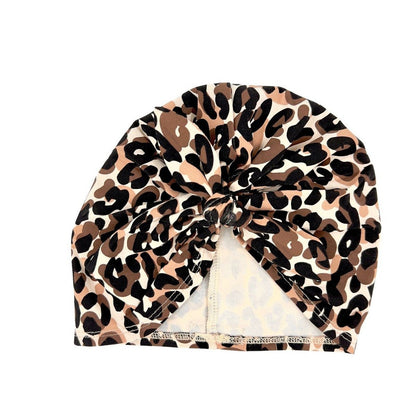 May Mays | Lilly Babymütze | Schleife Leopard | 0-2 Jahre