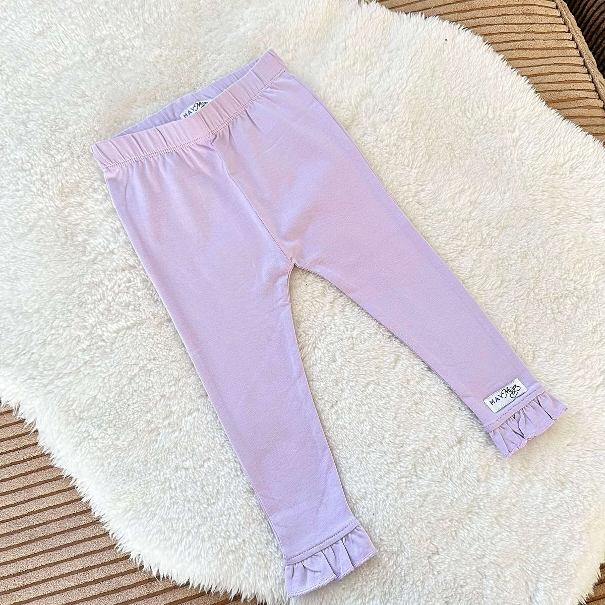 Lola Leggings lila Rüschen | Mai Mays