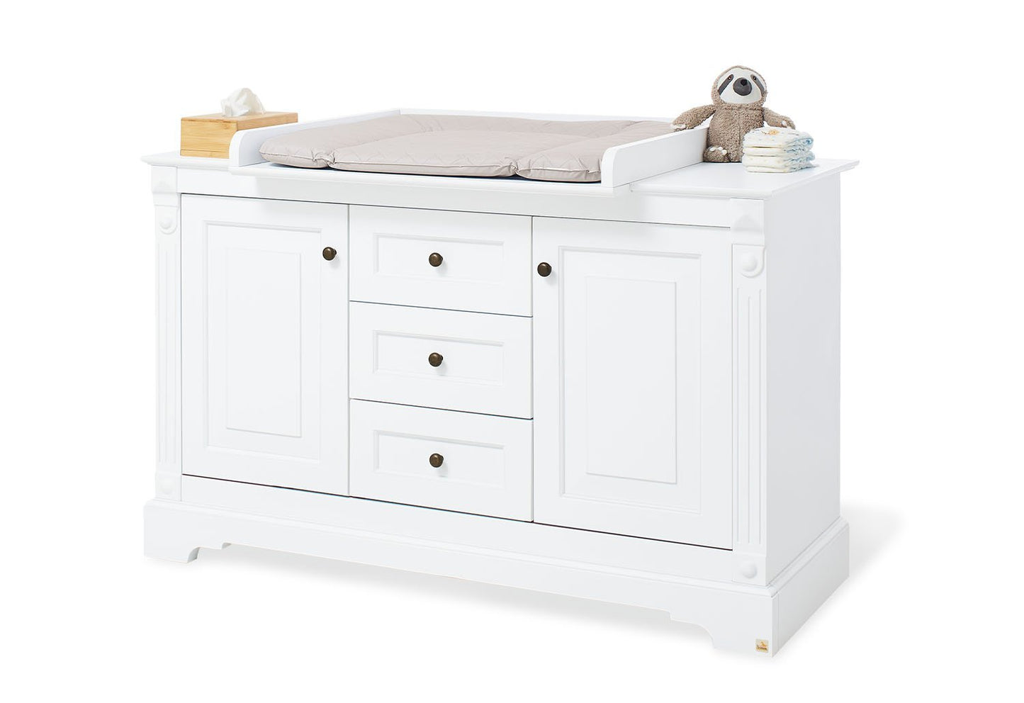 Wickelkommode 'Emilia' extra breit