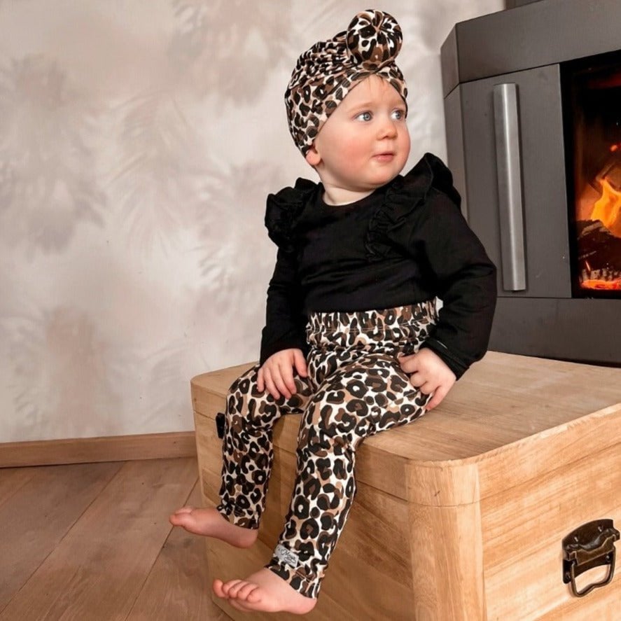 May Mays | Lilly Baby-Leggings | Leopardenbraun