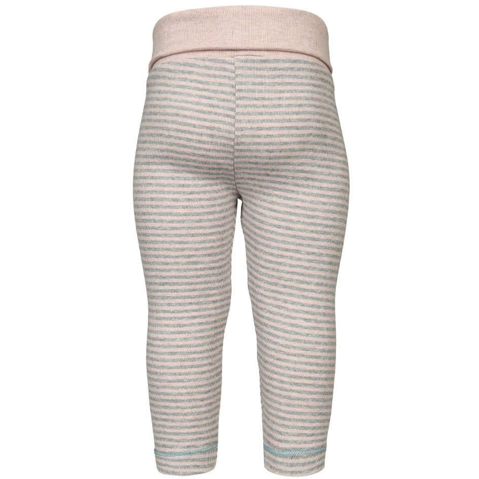 OrganicEra Bio-Baby-Leggings, rosa gestreift