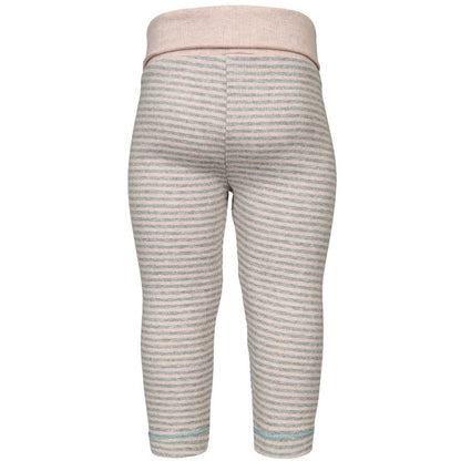 OrganicEra Bio-Baby-Leggings, rosa gestreift