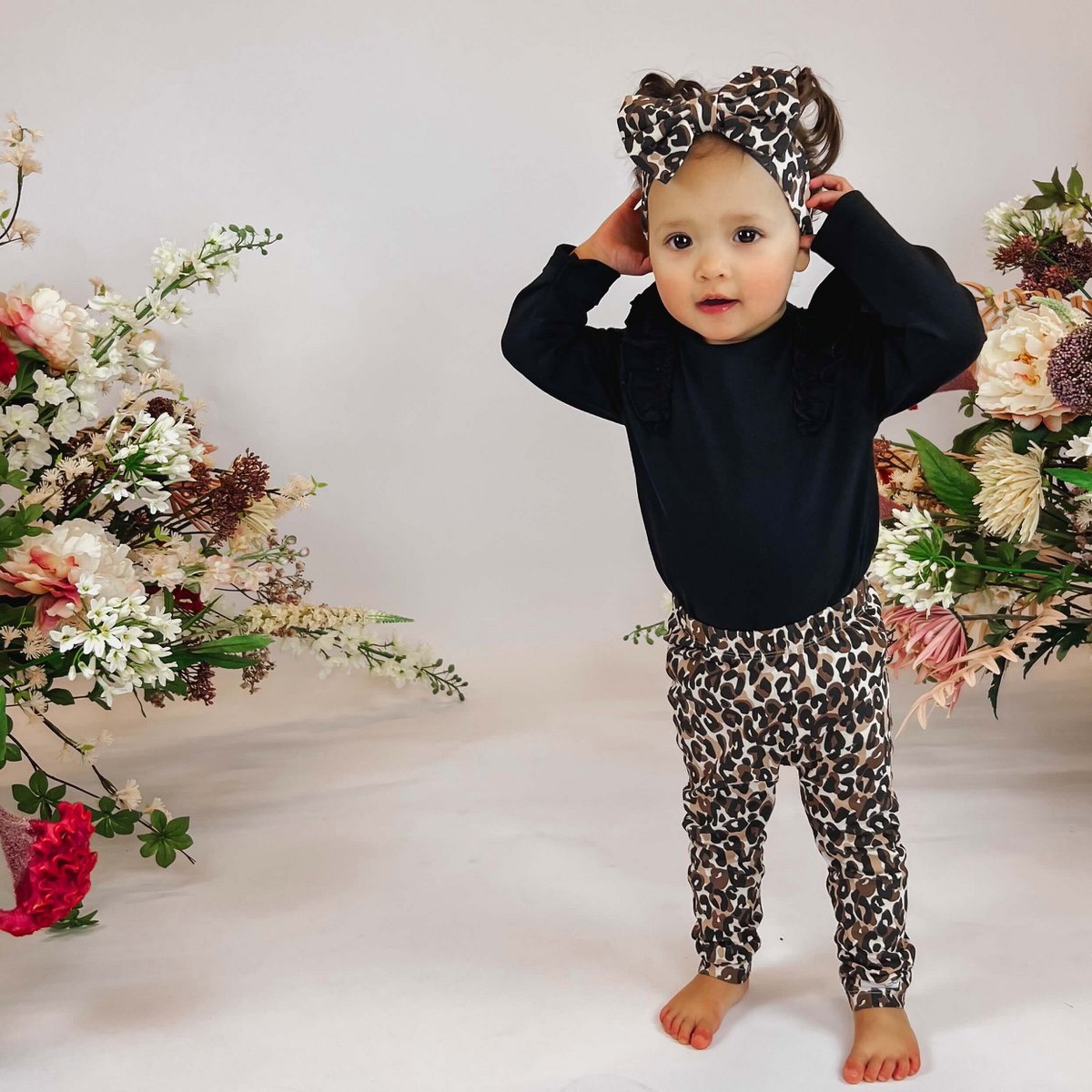 May Mays | Lilly Baby-Leggings | Leopardenbraun