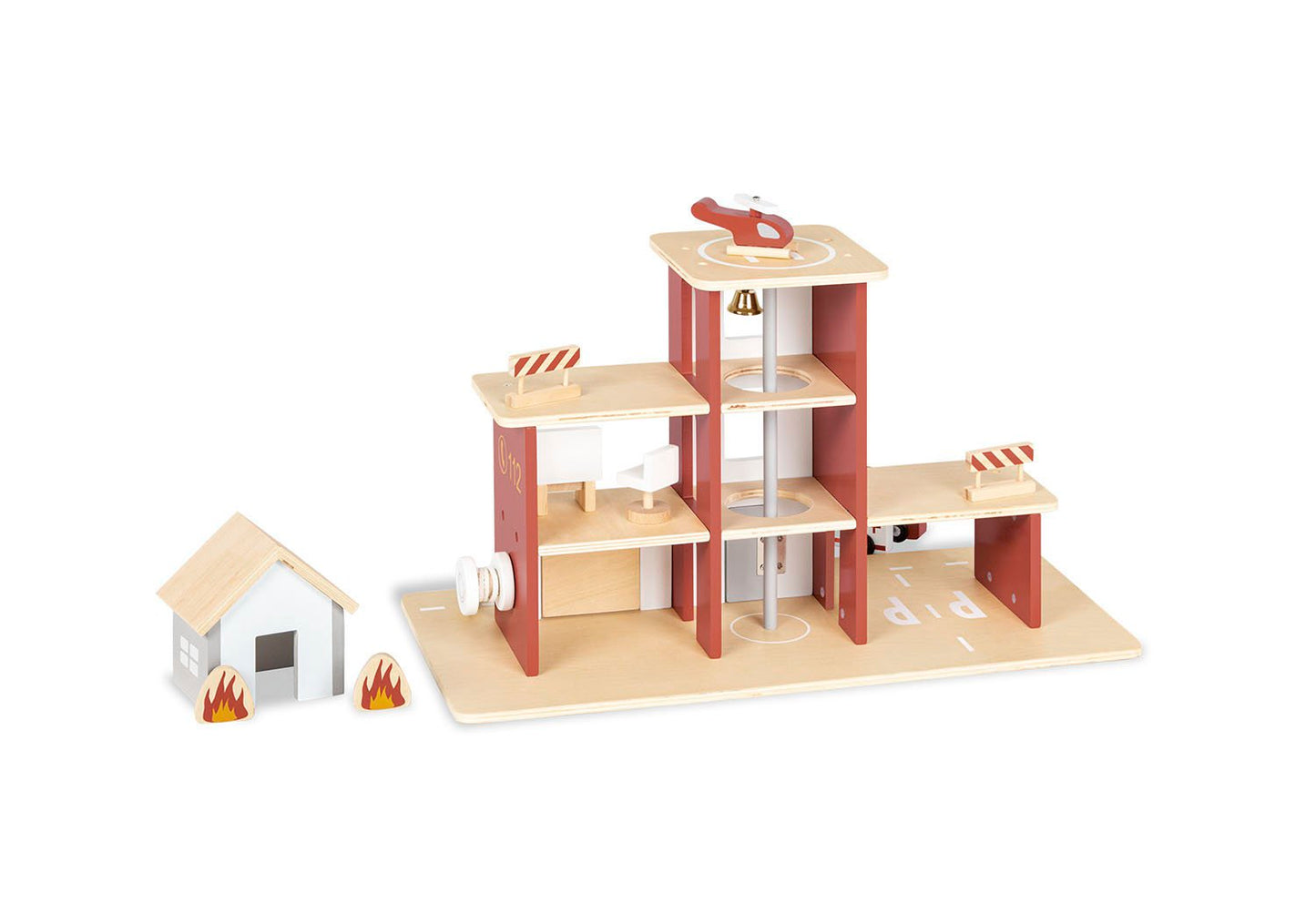 Feuerwehrwache 'Ben' inkl. Zubehör