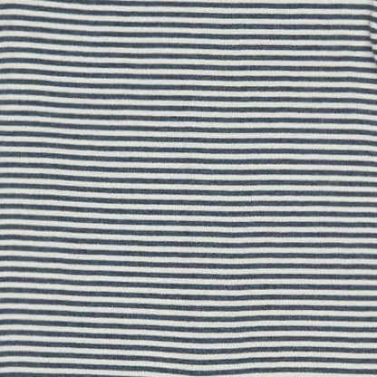 OrganicEra Organic Baby S/S Body, Indigo gestreift