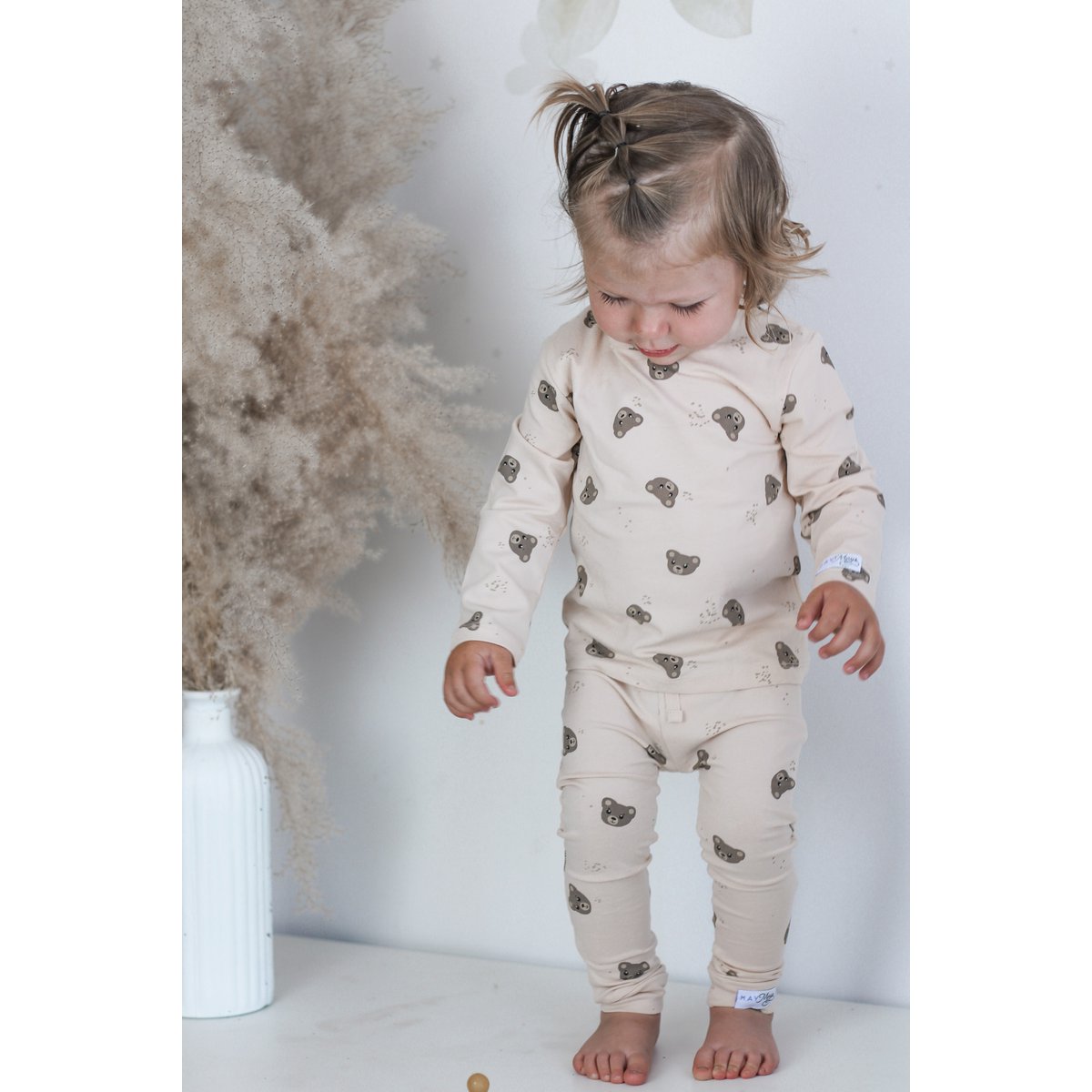 Teddy-Shirt Bären Beige | Mai Mays