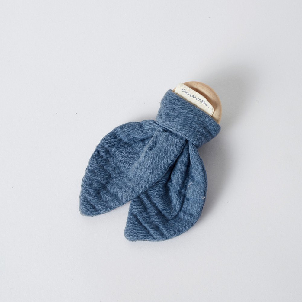 OrganicEra Bio-Musselin-Beissring, Indigo