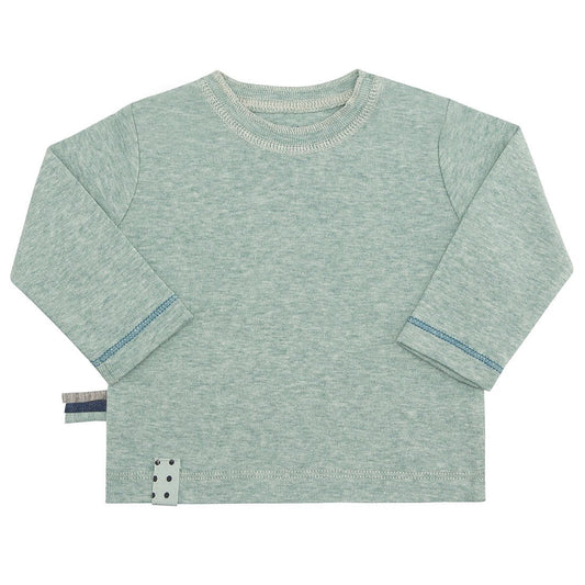 OrganicEra Organic Baby L/S T-Shirt, Aqua