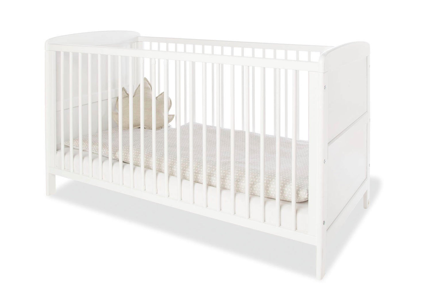 Kinderzimmer 'Viktoria'3-teilig: Kinderbett, Wickelkommode, 2-türiger Kleiderschrank
