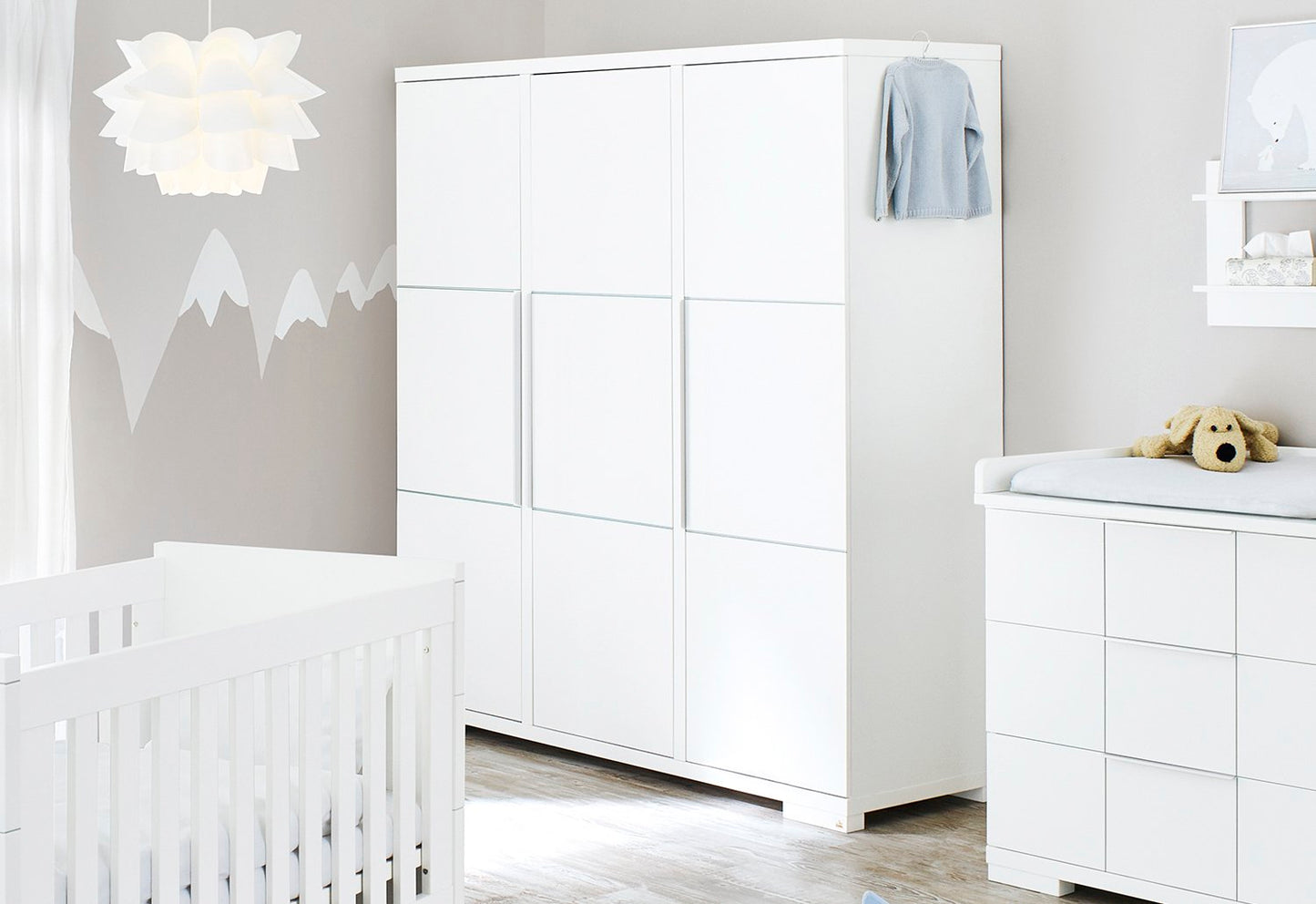 Kleiderschrank 'Polar' groß
