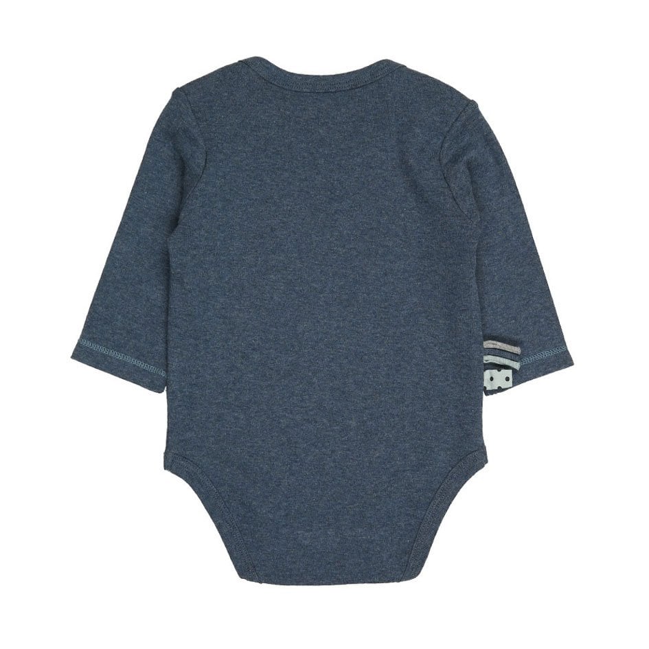 OrganicEra Bio-Baby-L/S-Bodysuit, Indigo