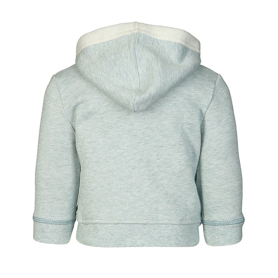 OrganicEra Organic Baby Kapuzenjacke, Aqua