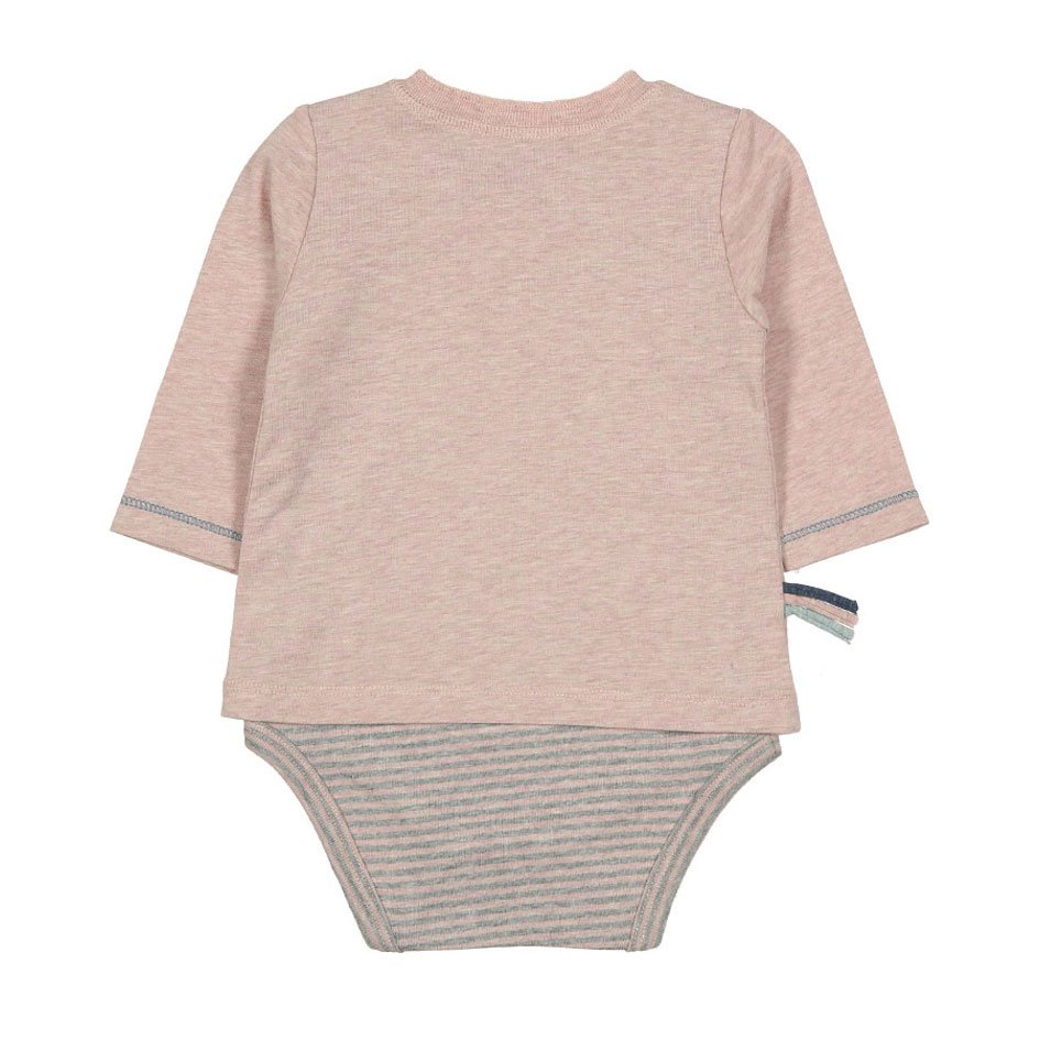 OrganicEra Organic Baby L/S T-Shirt-Body, Rose