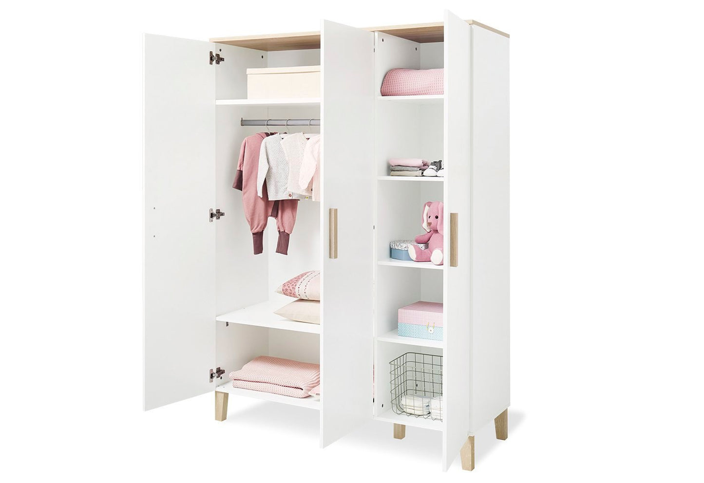 Kleiderschrank 'Lumi' groß