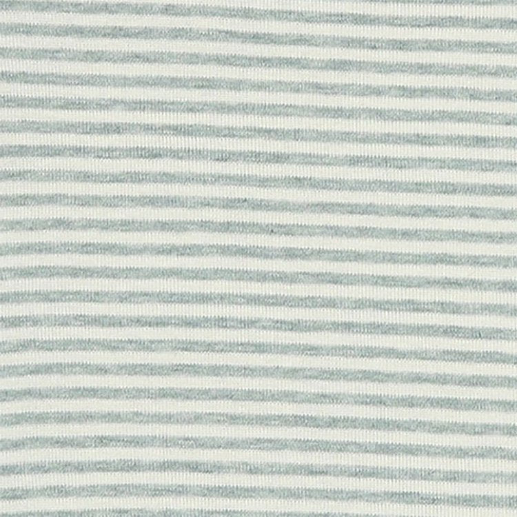 OrganicEra Organic Baby S/S Body, Aqua Striped