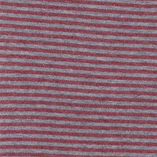 OrganicEra Bio-Baby-L/S-Bodysuit, Bordeaux gestreift
