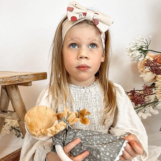 May Mays | Bella Haarband | Himbeerschleife | 0-4 Jahre