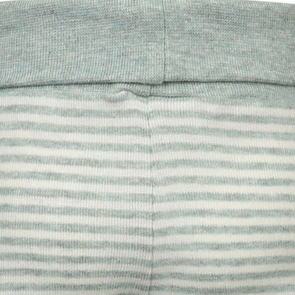 OrganicEra Bio-Baby-Leggings, Aqua Striped