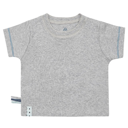 OrganicEra Organic Baby S/S T-Shirt, Grau