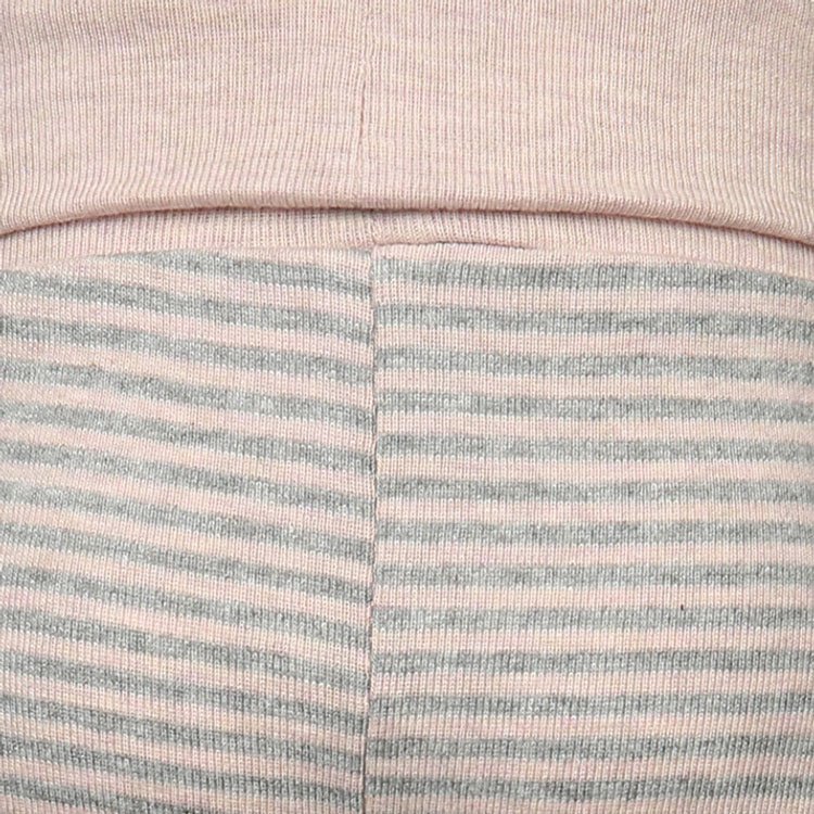 OrganicEra Bio-Baby-Shorts, rosa gestreift