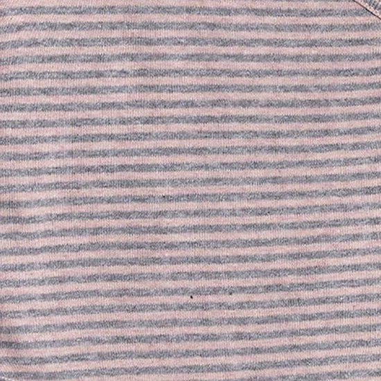 OrganicEra Organic Baby L/S Kimono-Body, Rose Striped